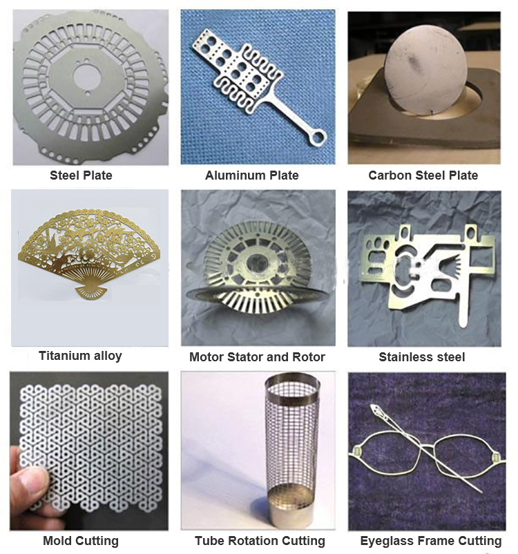 מחיר נמוך לייזר מכונת חיתוך 1000w עם שליטה אלחוטית WiFi